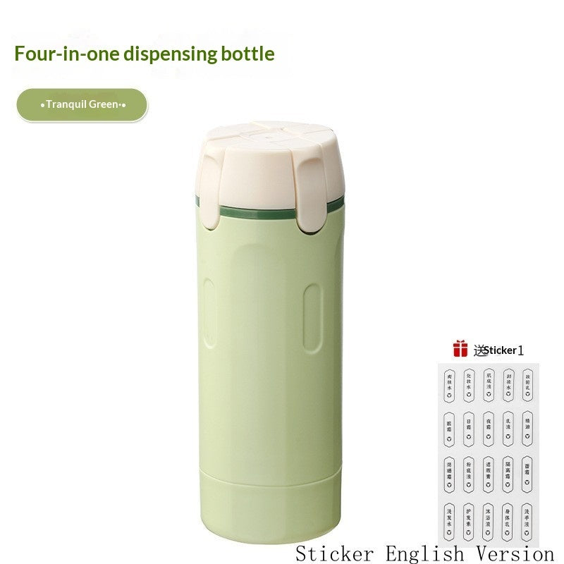 Ruza 4-in-1 Travel Bottle Dispenser