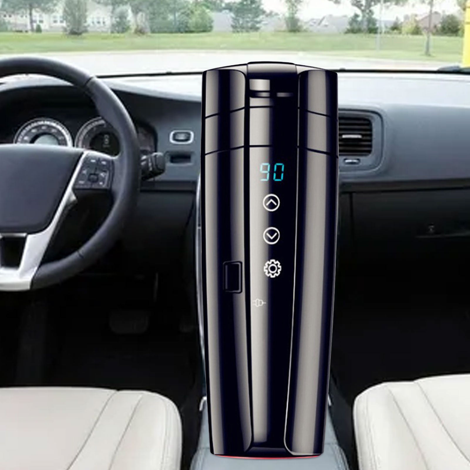 Electric Car Heated Water Cup